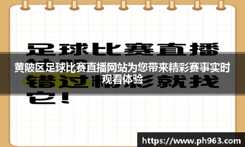 黄陂区足球比赛直播网站为您带来精彩赛事实时观看体验
